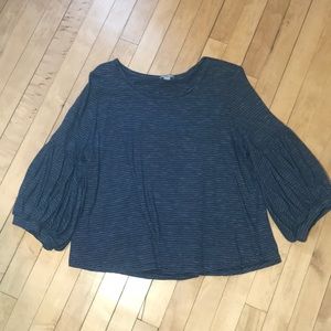 Billowy Arm Long Sleeve Tee!